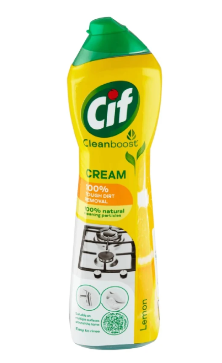Cif Cream 500ml Lemon CIF Cream Lemon - 500ml – Obrázok 1