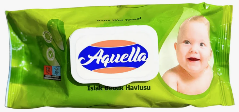 Aquella vlhčené utierky Aloe Vera - 120ks Aquella vlhčené utierky Aloe Vera - 120ks – Obrázok 1