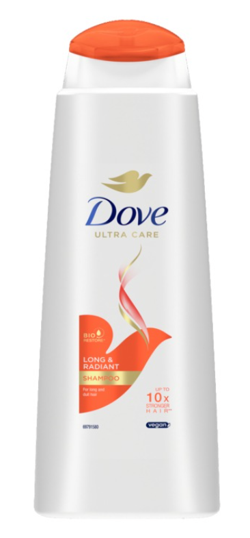 Dove Long&Radiant - dámsky šampón 400ml Dove Long&Radiant - dámsky šampón 400ml – Obrázok 1
