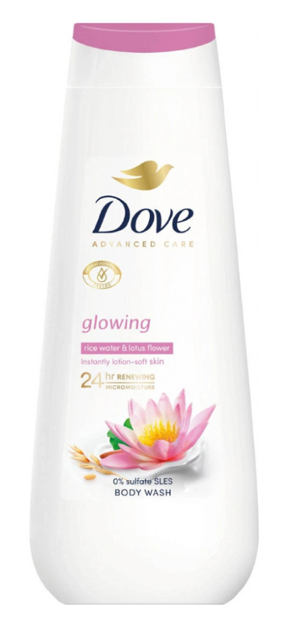 Dove Lotus Flower&Rice water - sprchový gél 400ml Dove Lotus Flower&Rice water - sprchový gél 400ml – Obrázok 1