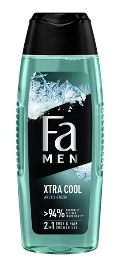 Fa Men Extreme Cool - pánsky sprchový gél 250ml Fa Men Extreme Cool - pánsky sprchový gél 250ml – Obrázok 1