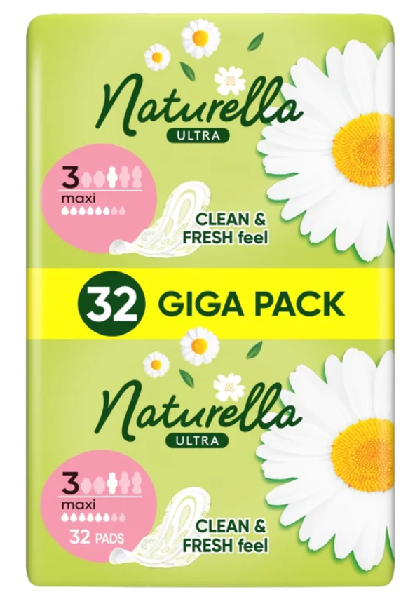 Naturella vložky Ultra Maxi - 32ks Naturella vložky Ultra Maxi - 32ks – Obrázok 1